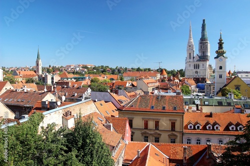 Wallpaper Mural Capital of Croatia Zagreb, Upper town Torontodigital.ca