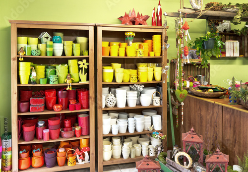 Wallpaper Mural interior of florist shop Torontodigital.ca