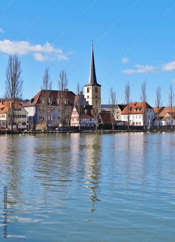 Naklejka premium Margetshöchheim am Main