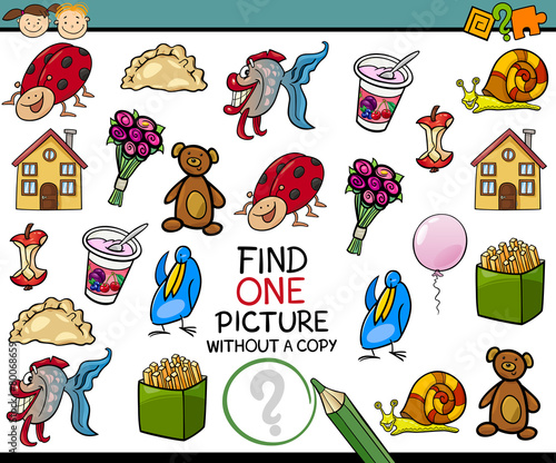 find single picture game cartoon