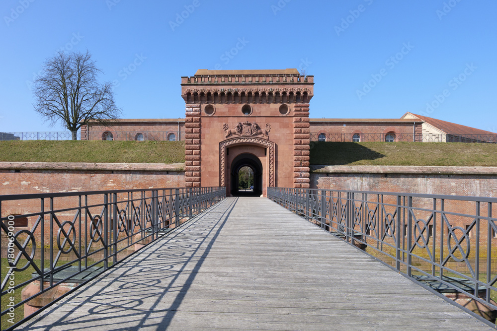 Obraz premium Festung Germersheim - Weißenburger Tor