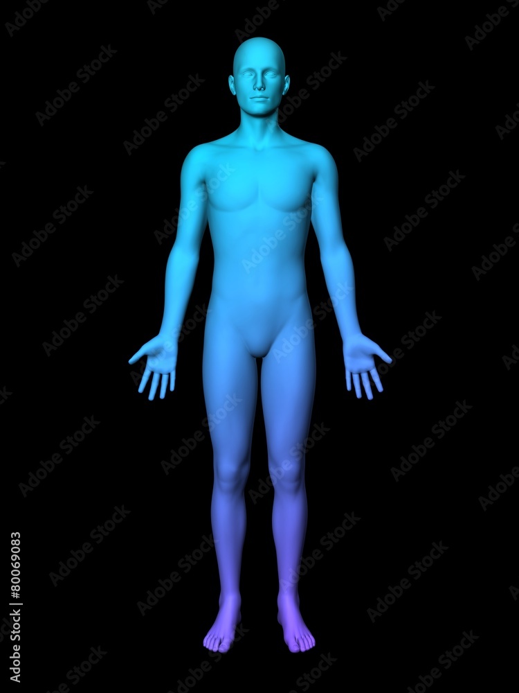 Fototapeta premium 3D male