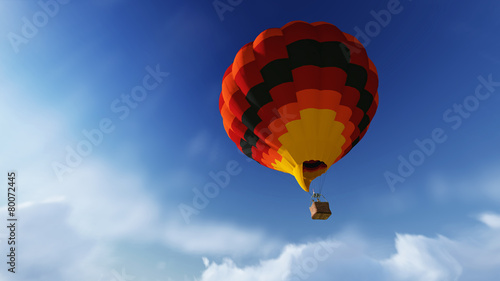 Fotografiet balloon flight