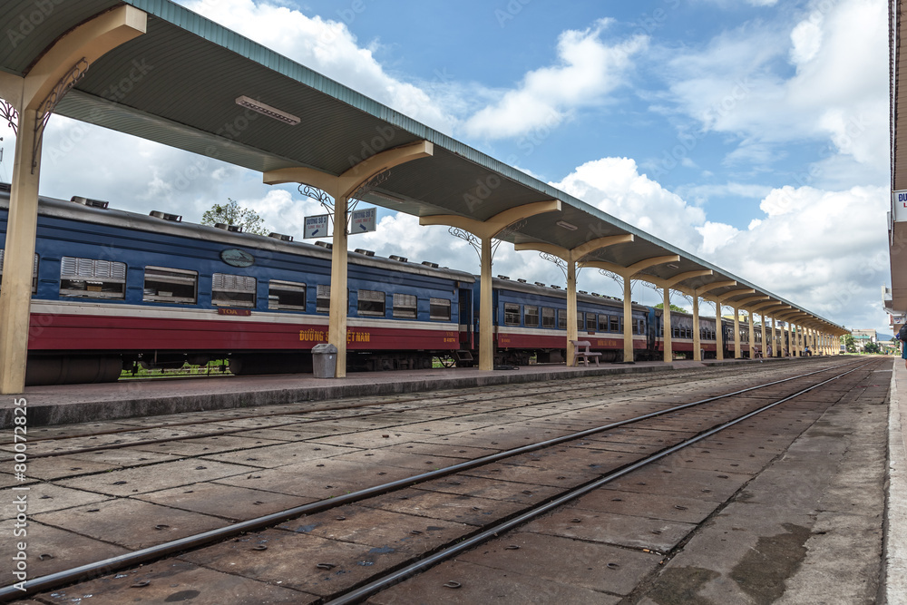 Fototapeta premium Vietnam Hue's railway station