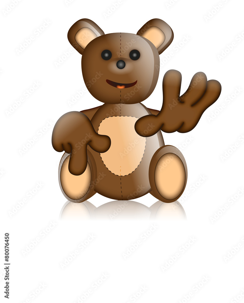Obraz premium Toby Ted Teddy Toy Character Cartoon