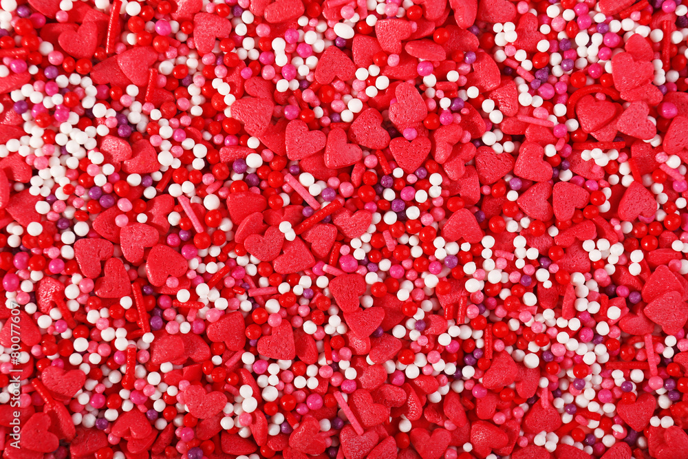 Colorful sprinkles background Colorful sprinkles background