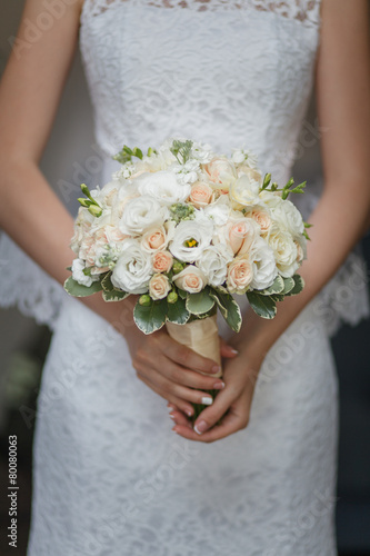 bride's hands