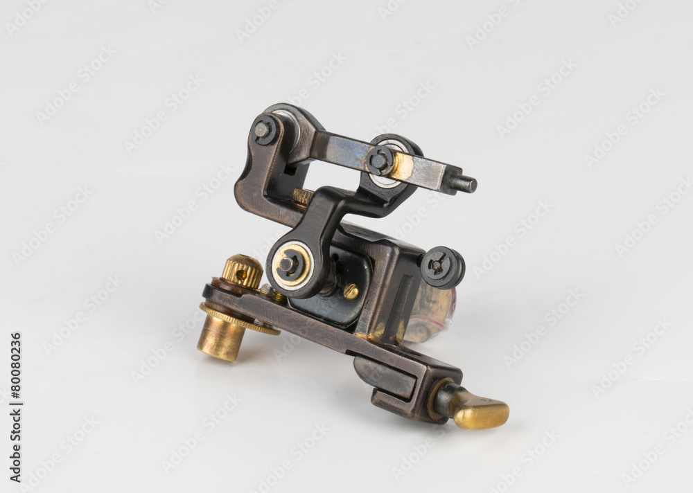 Tattoo machine gun - Stock Image macro. Tattoo machine gun - Stock Image macro.
