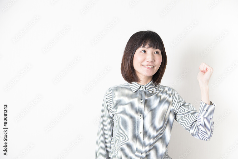 白バックOLポートレート