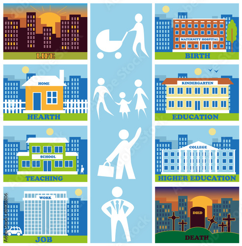 Calendar of life and building