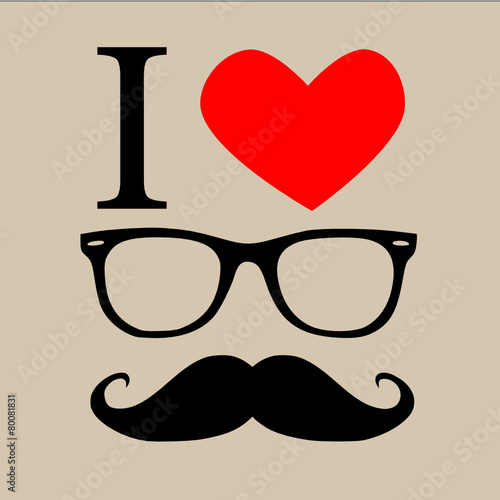 Mostacho vintage 