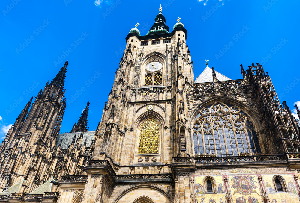 Cathedral of St. Vitus, Wenceslas and Vojtech in Prague Castle,