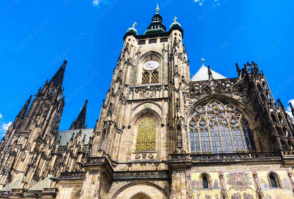 Cathedral of St. Vitus, Wenceslas and Vojtech in Prague Castle, Cathedral of St. Vitus, Wenceslas and Vojtech in Prague Castle,
