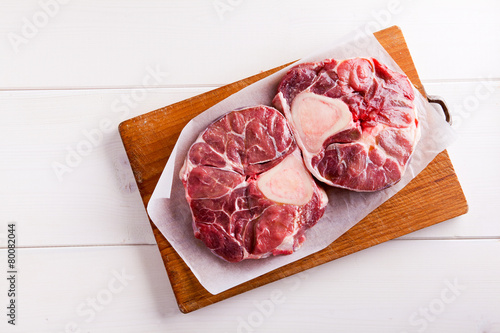 Canvastavla raw ossobuco