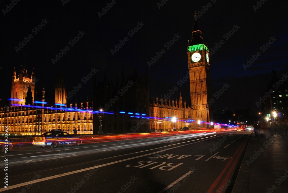 Big Ben at night