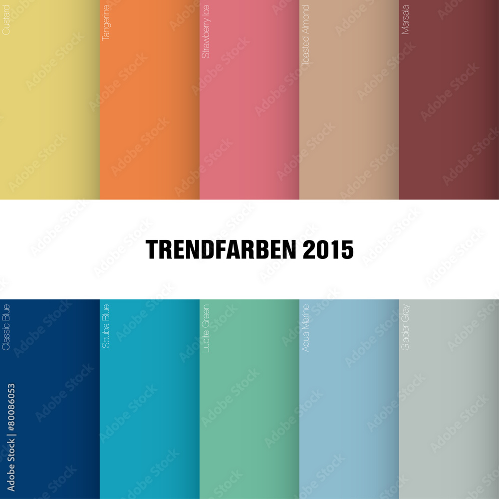 Trendfarben 2015