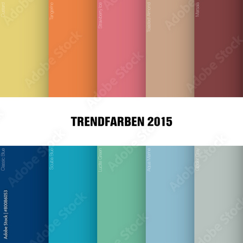 Trendfarben 2015