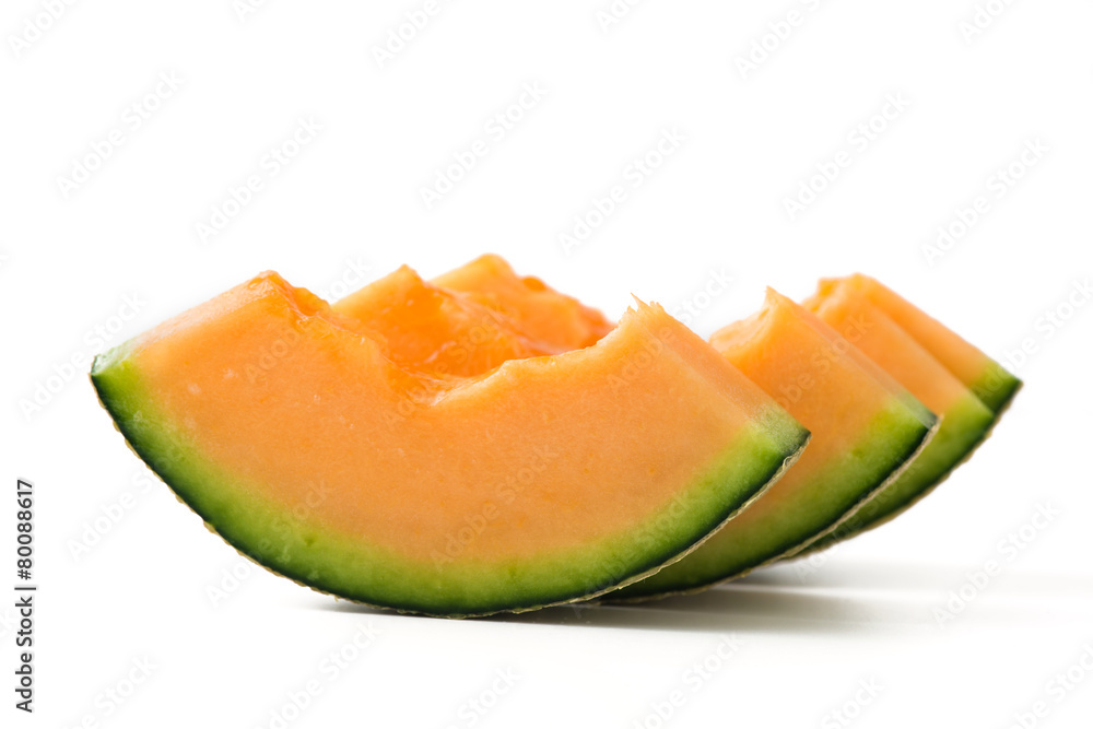cantaloupe melon slices cantaloupe melon slices