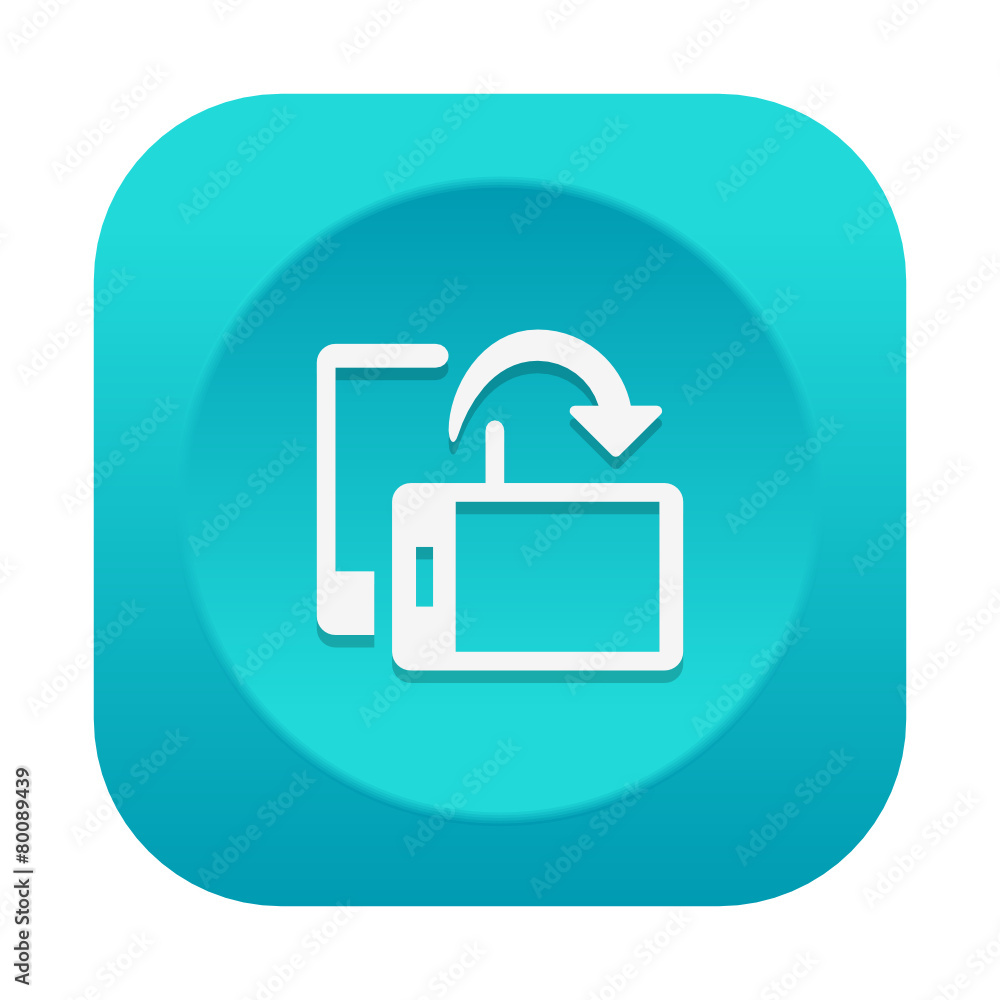 Obraz premium App Button