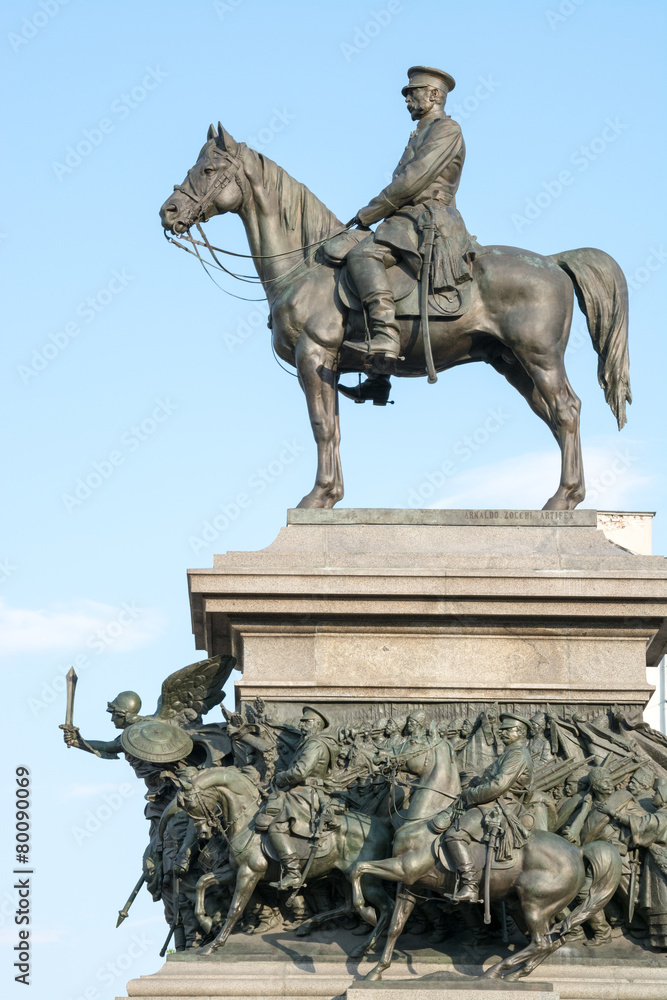 Statue of Emperor Alexander II, Sofia, Bulgaria