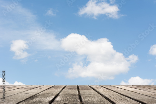 clouds on heaven above the ground