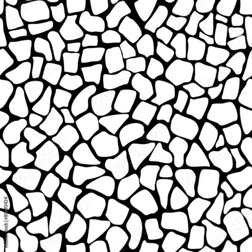 Seamless abstract giraffe fur pattern.