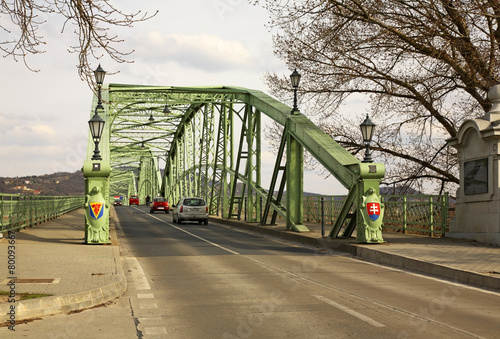 Maria Valeria Bridge in Sturovo. Slovakia photo