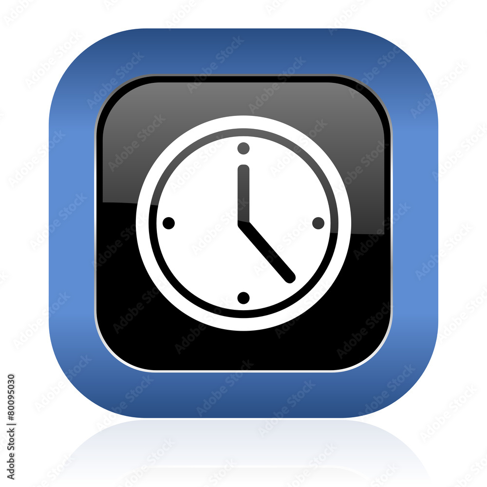 time square glossy icon watch sign time square glossy icon watch sign