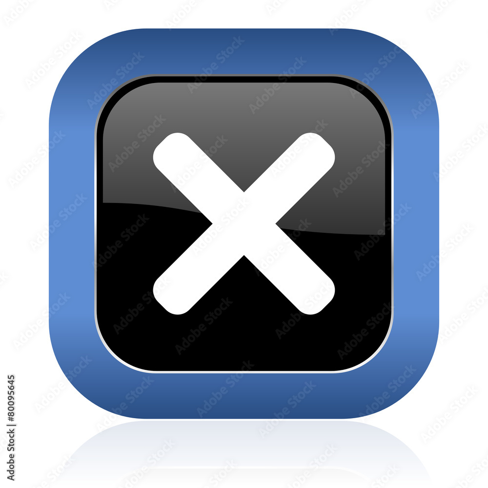 cancel square glossy icon x sign cancel square glossy icon x sign