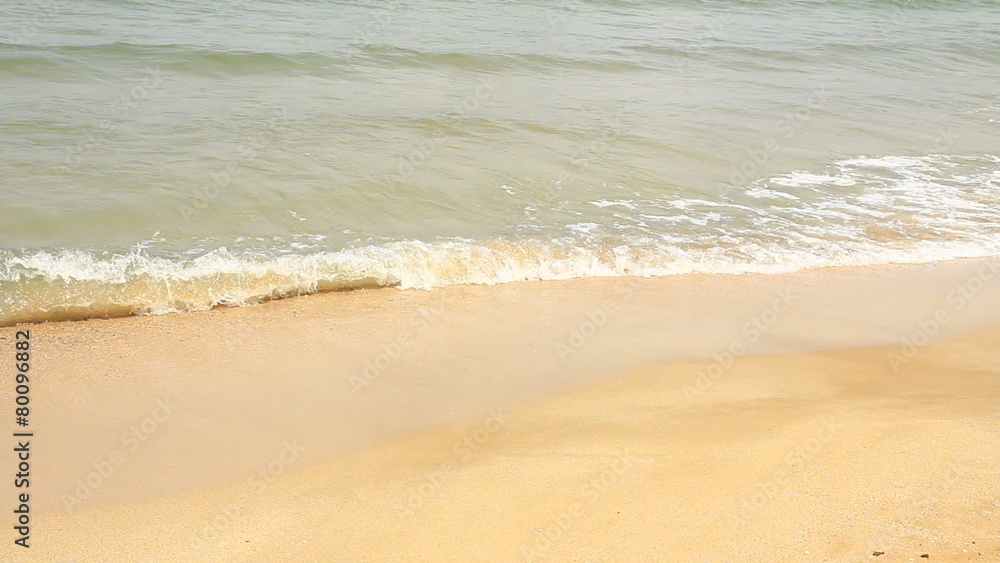 on the beach on the beach