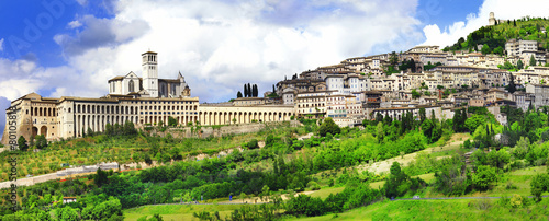 Assisi - religious historic town in Umbria, Italy