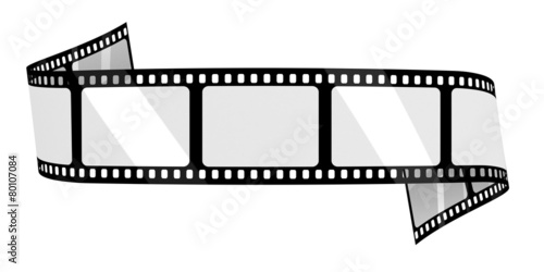Blank film banner photo