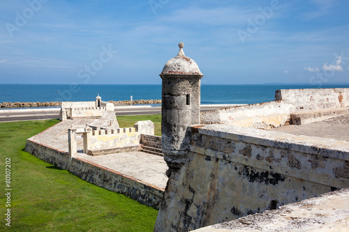 Tableau sur toile Espigón del Baluarte de Santa Catalina también llamado Espigón de la Tenaza en l
