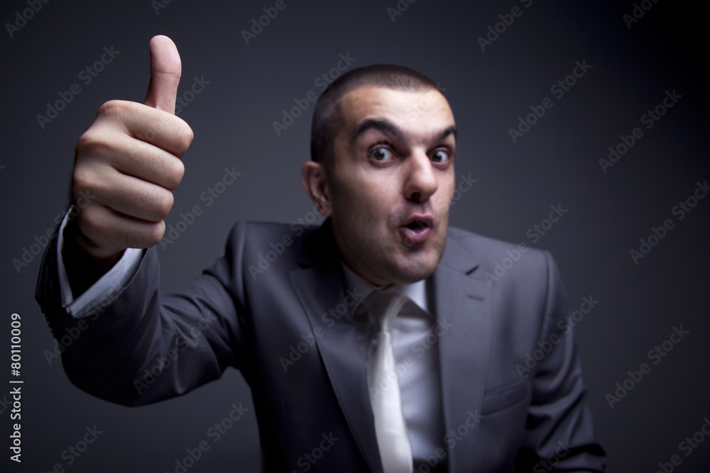 Businessman Thumbs Up Businessman Thumbs Up