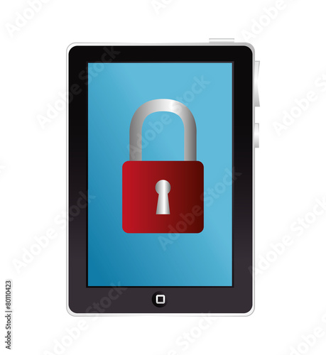 Security design, vector illustration.