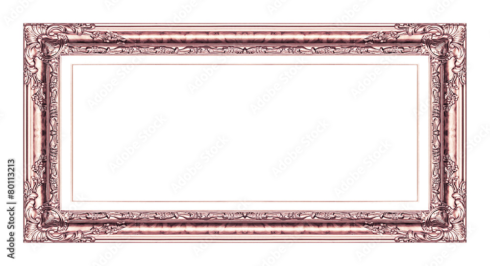 pink frame isolated on white background, with clipping path pink frame isolated on white background, with clipping path