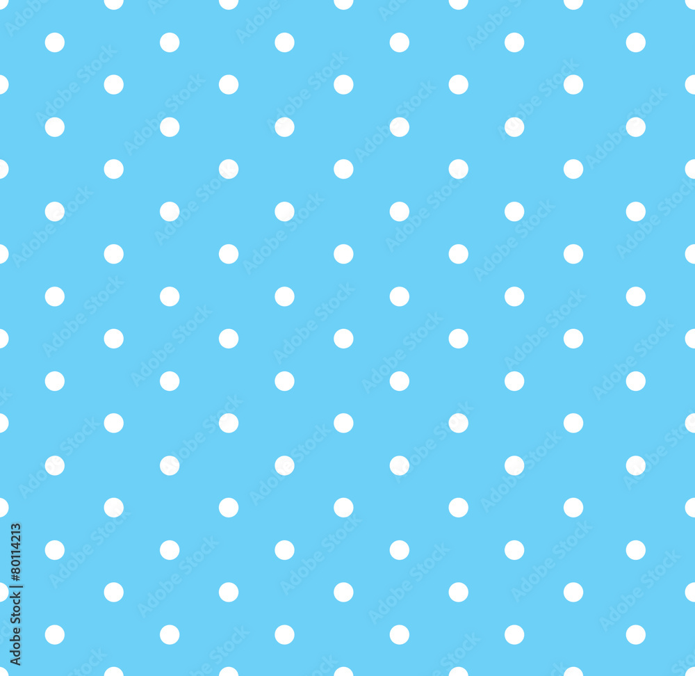 Blue Seamless Polka Dot Old Scratch Pattern.