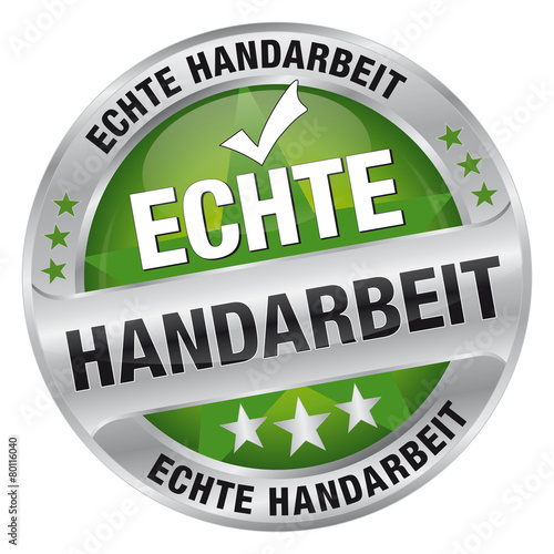 Echte Handarbeit