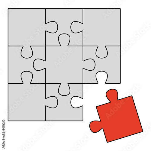 Fehlendes Puzzleteil