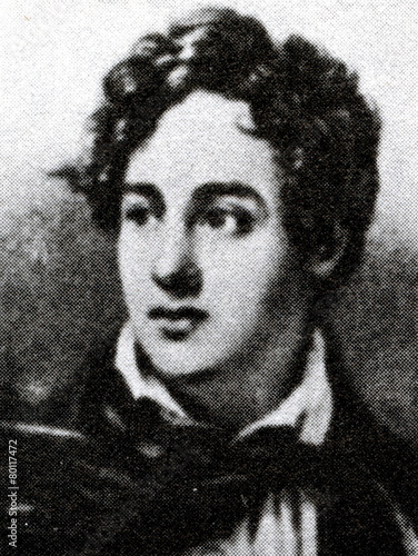 Lord Byron, English poet photo