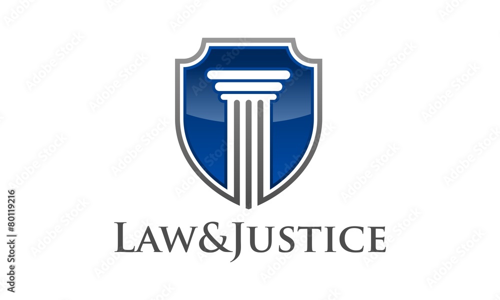 Law Justice Attorneys Firm Logo Law Justice Attorneys Firm Logo