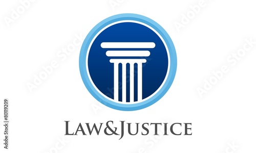 Law Justice Attorneys Firm Logo