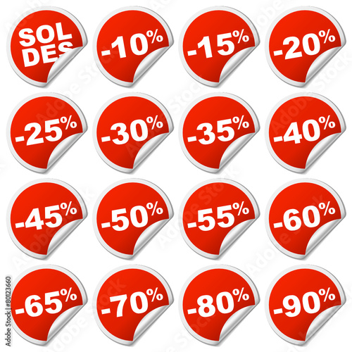 Etiquette soldes