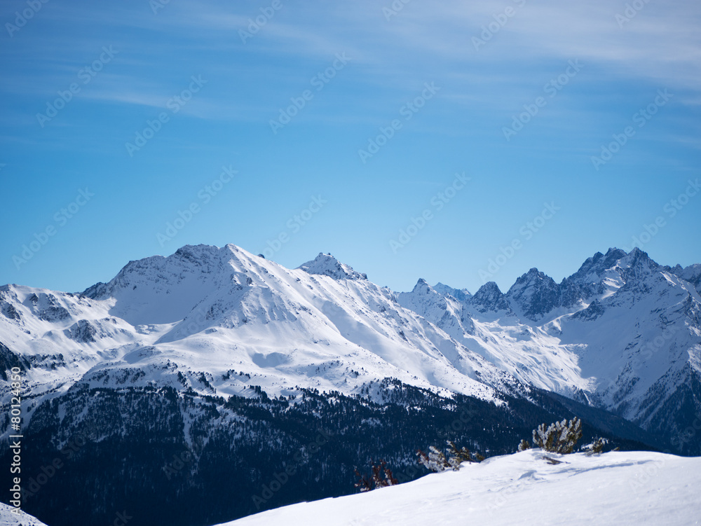 Fototapeta premium mountain Alpine landscape Europe Austrian