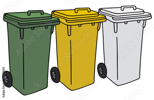 Recycling ddustbins