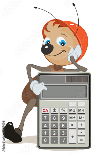 Ant superintendent shows on calculator