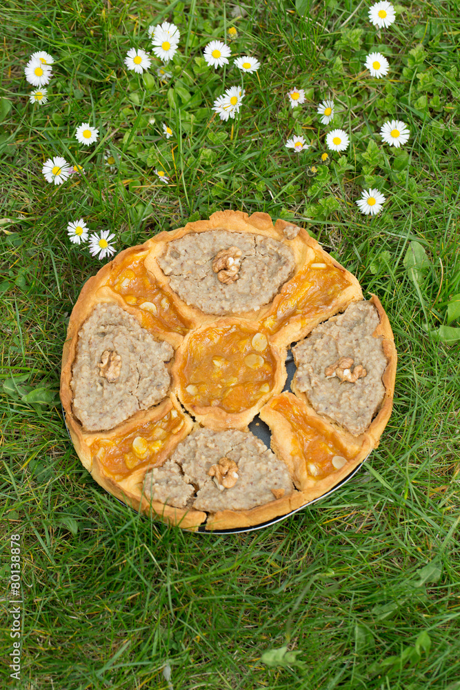 Fototapeta premium tart fruit handmade freshly baked