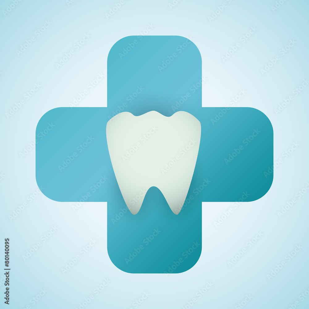 Fototapeta premium Dental design,vector illustration.