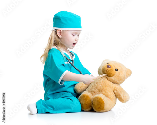 Adorable child dressed as d...