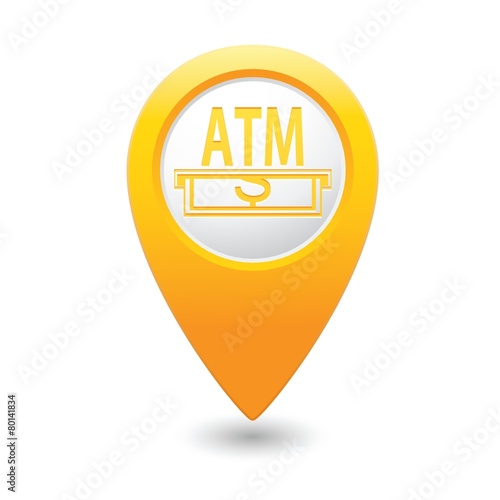 ATM cashpoint icon. Vector illustration